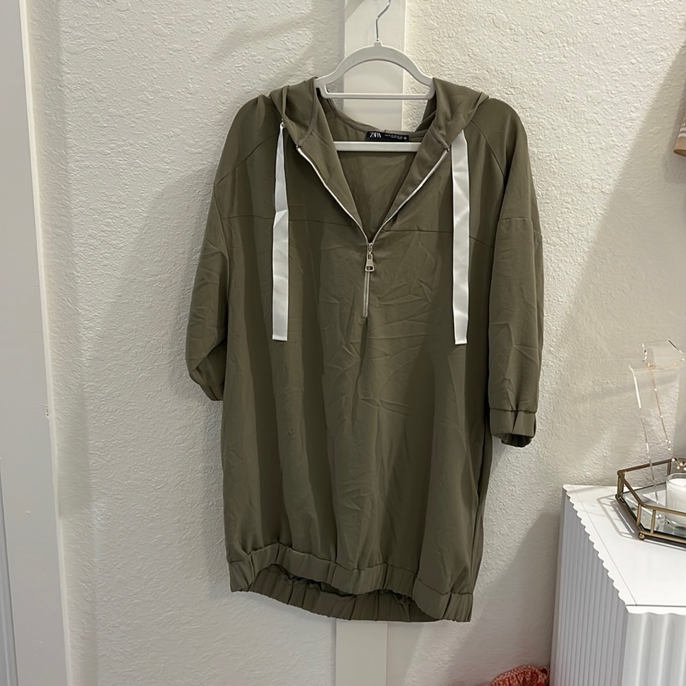 Zara Half Zip Tunic